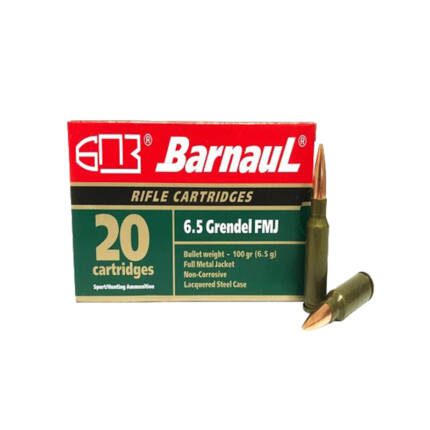 BARNAUL 6.5GRENDEL 100GR FMJ