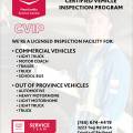 SERVICE CENTRE Certified Vehicle Inspection Program CVIP