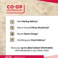MEMBERSHIP Up-To-Date Contact Info