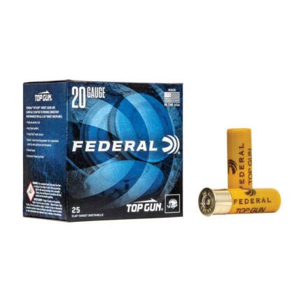 FEDERAL 20GA 2-3/4IN #8 1210FPS 7/8OZ TOP GUN